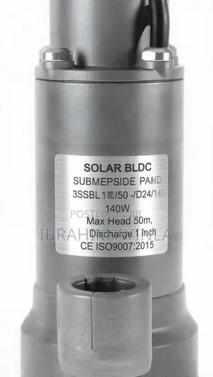 0.5HP 50M 24V DC Solar Submersible Water Pump