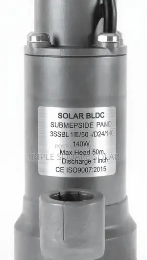 0.5HP 50M 24V DC Solar Submersible Water Pump