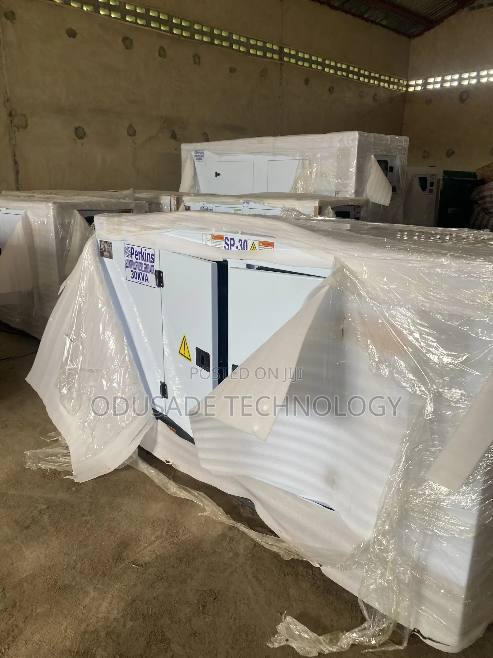 New PERKINS Soundproof Generator 30KVA Capacity