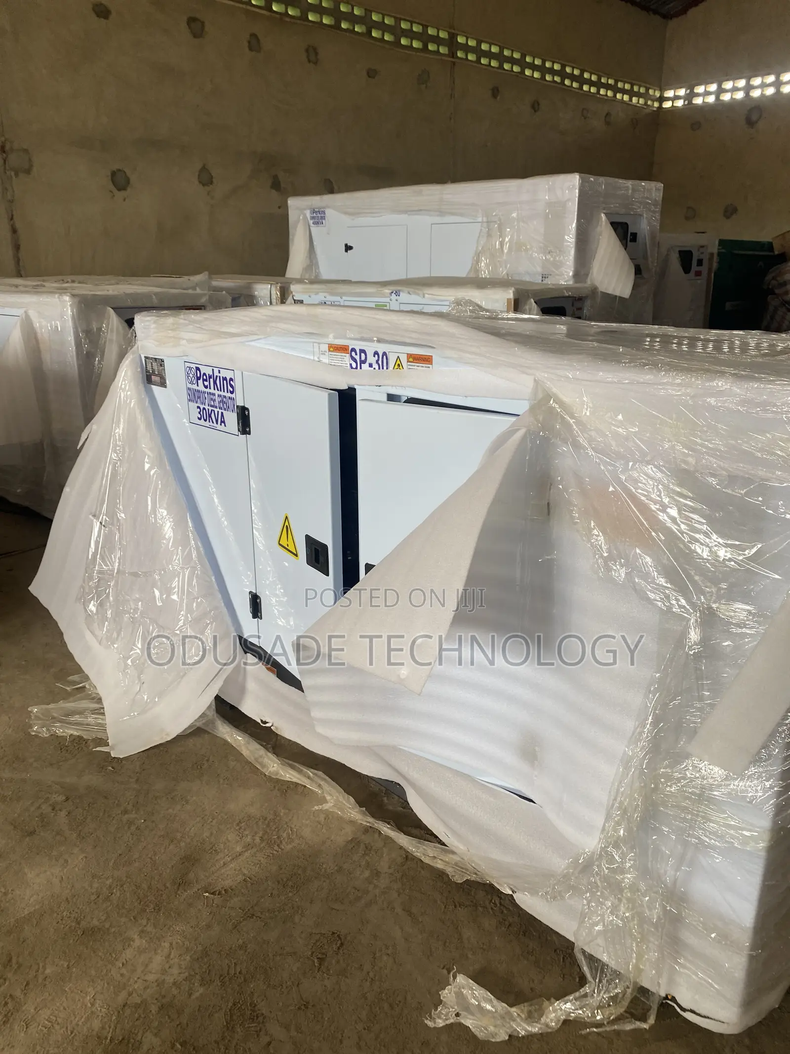 New PERKINS Soundproof Generator 30KVA Capacity