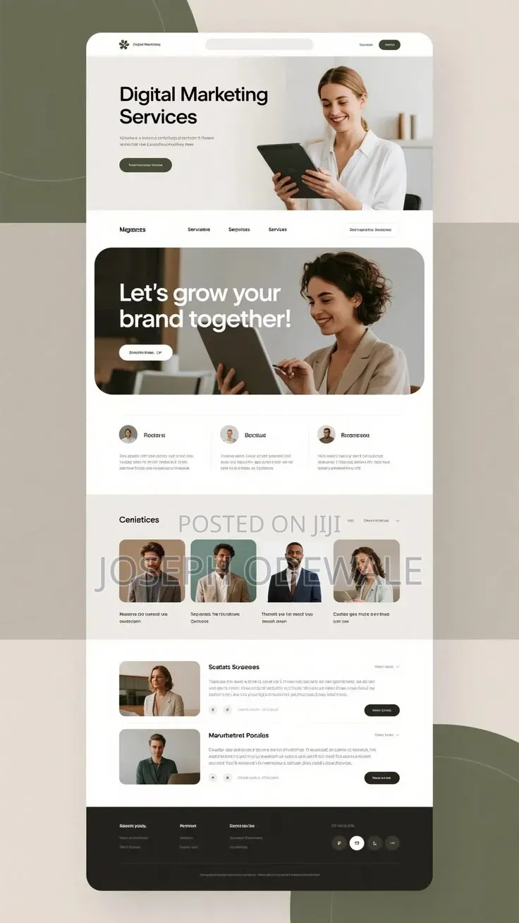 I Design Front End Websites