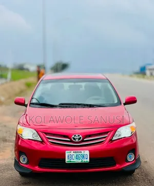 Toyota Corolla 2010 Red
