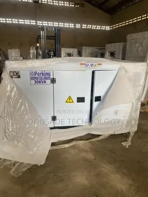New PERKINS 30KVA Industrial Soundproof Gen Set