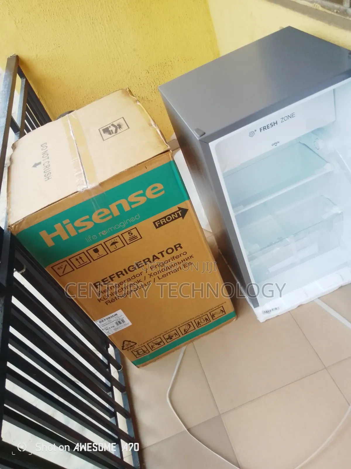Hisense 90L Single Door Fridge – Sleek Convenient