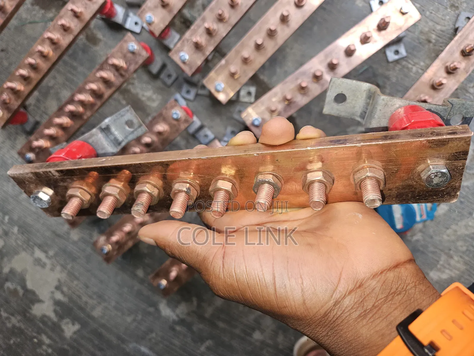 Copper Earthing Bar 50mmx10 1ft