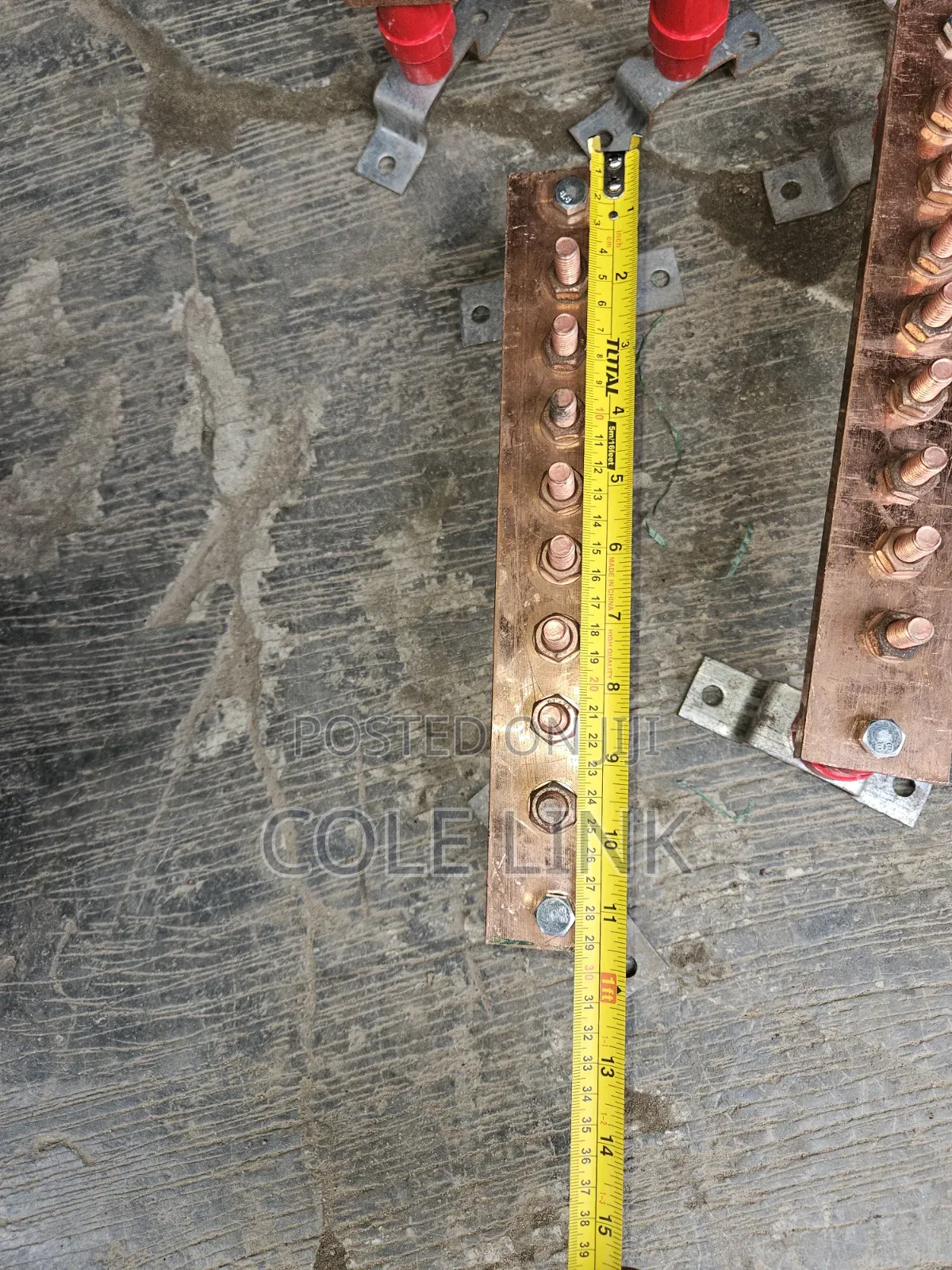 Copper Earthing Bar 50mmx10 1ft
