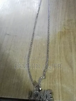 Necklace With Love Pendant
