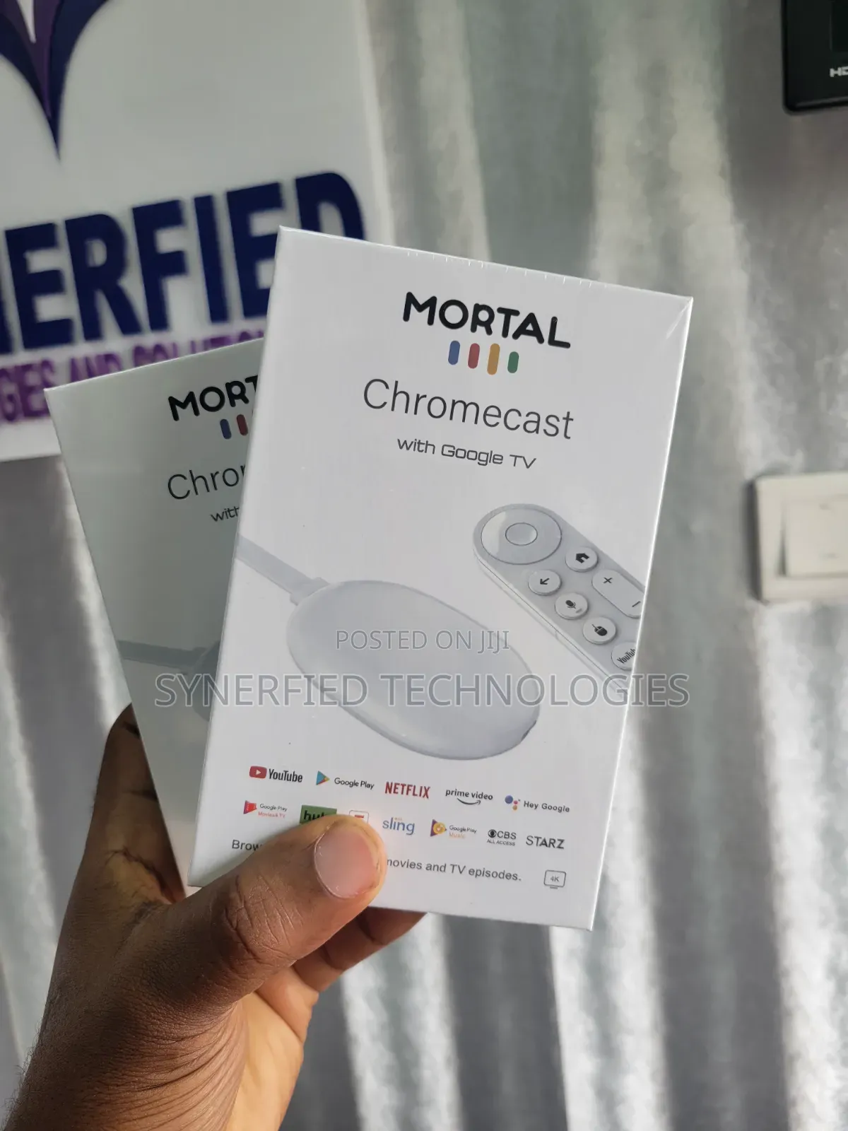 Mortal Chromecast Quad Core Android 14 TV Stick