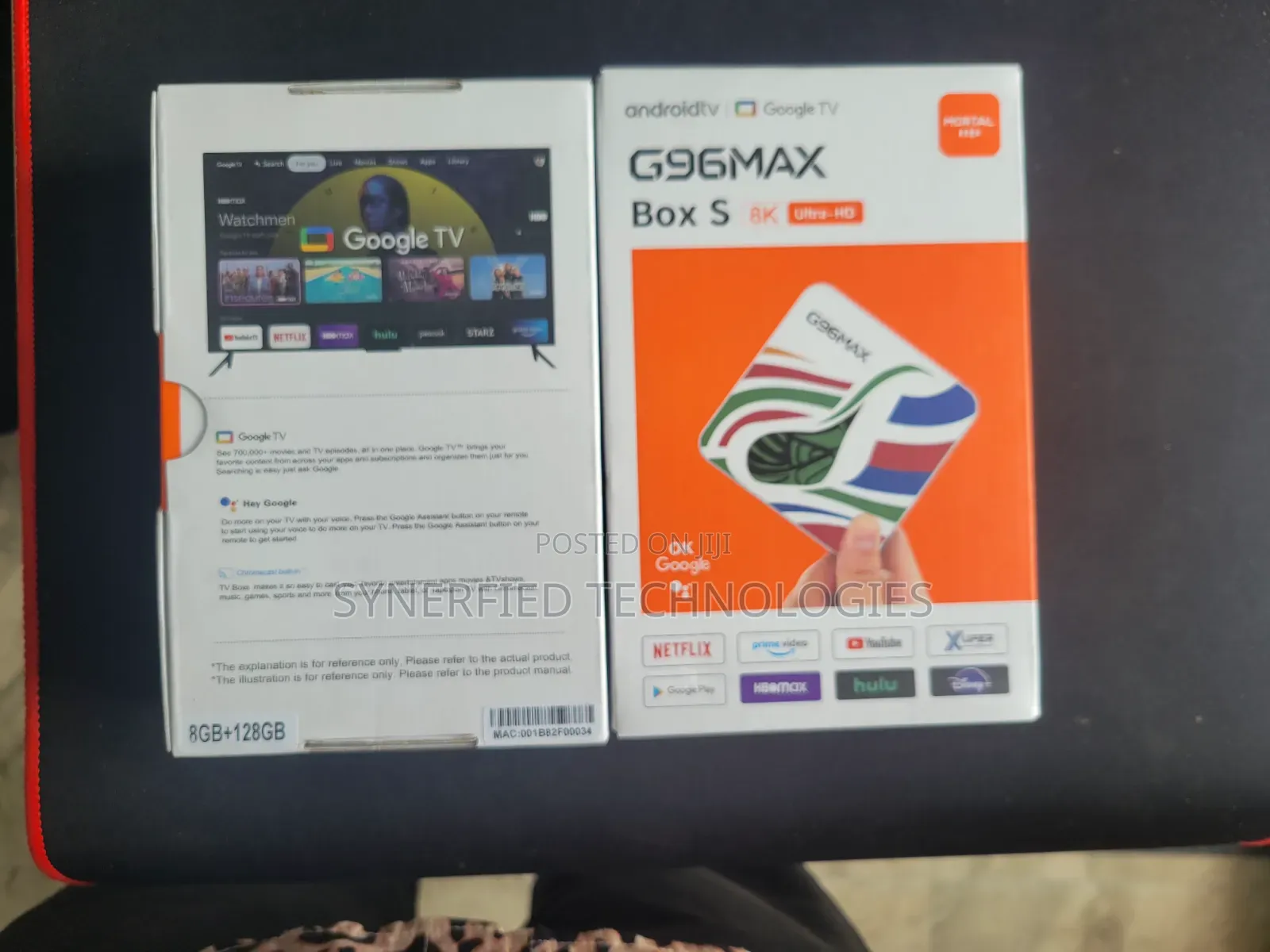 G96Max Box S Android TV Box, Ultra-Hd, Google TV