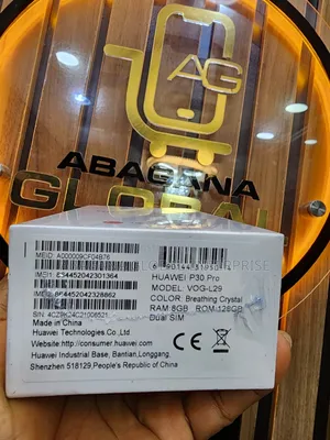 New Huawei P30 Pro 128 GB