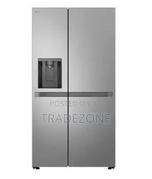 LG 674 Liters Side by Side Refrigerator With Dispenser | REF257KLKW-L