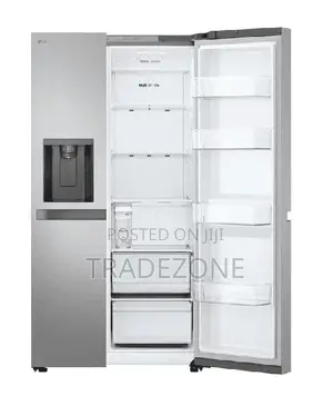LG 674 Liters Side by Side Refrigerator With Dispenser | REF257KLKW-L