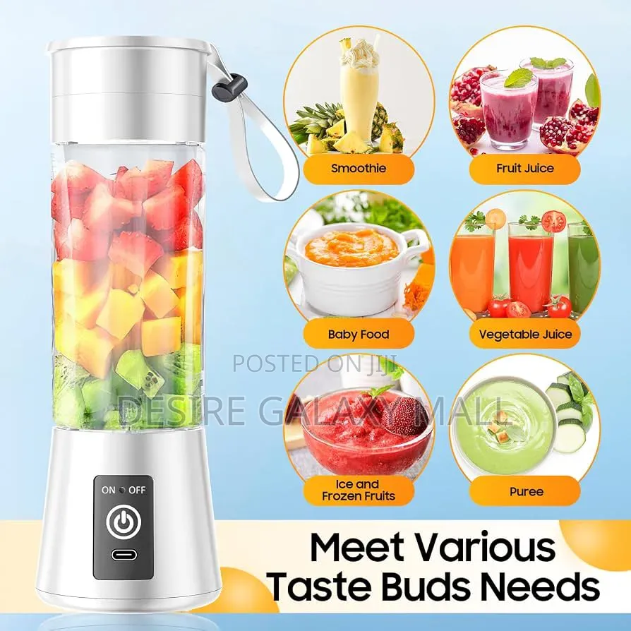Rechargeable Smoothie Maker/Juicer (Ice Crushing Juicer