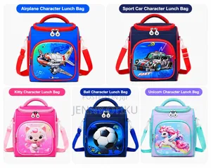 Heavily Padded Character Lunchbag