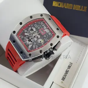 Richard Mille Rubber Strap Mechanical Wrist Watch
