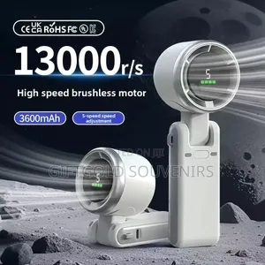 Foldable High Speed Turbo Handheld Fan