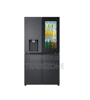 LG French Door Refrigerator With Water Dispenser | REF24FFCAB-X