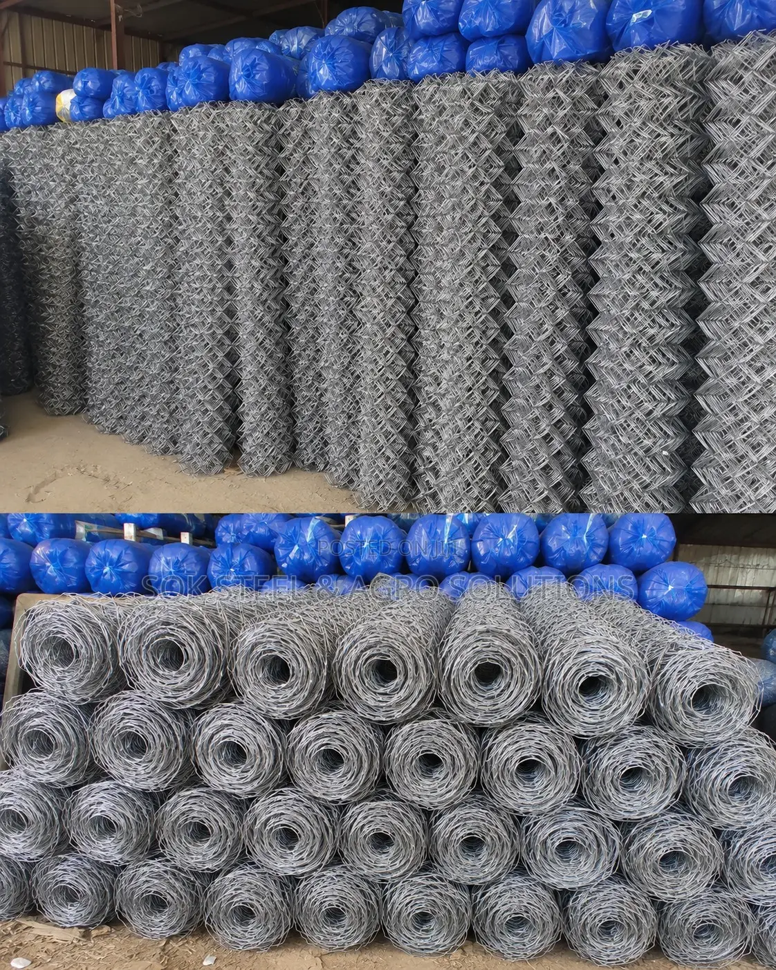 6ft Galvanized Chain Link Fence Wire