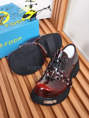 Men’s Luxury Platform Leather Shoes – Stylish Durable