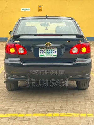 Toyota Corolla 2003 Black
