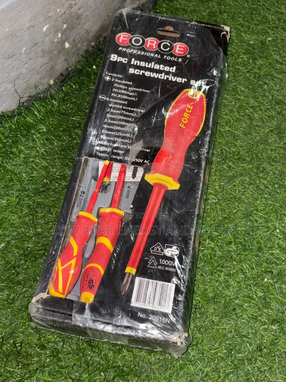 Insulated Screwdriver Set 9pcs.