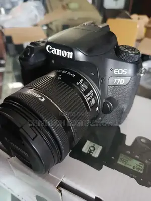 Canon EOS 77D With 18 - 55mm Lens