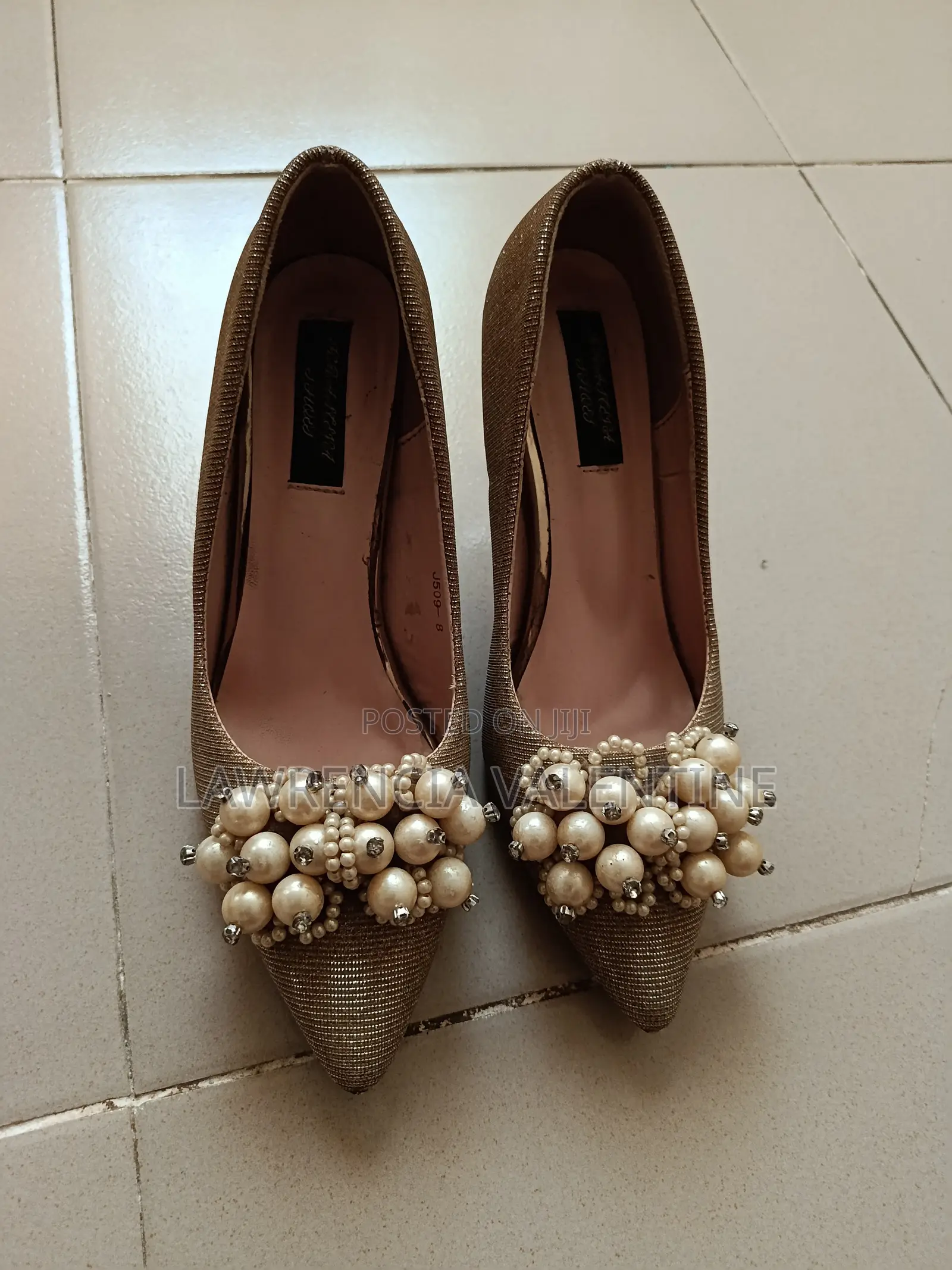 Gold High Heel