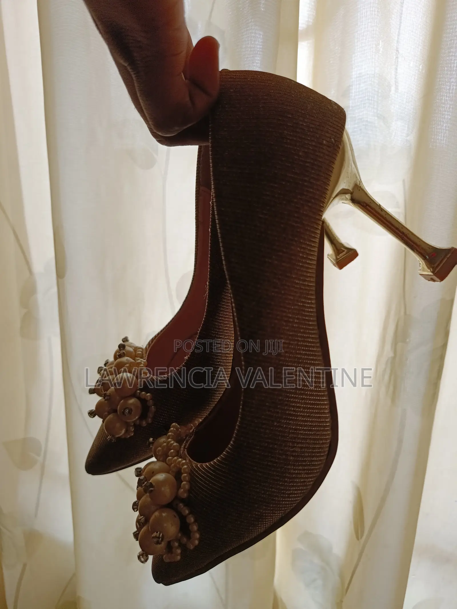 Gold High Heel