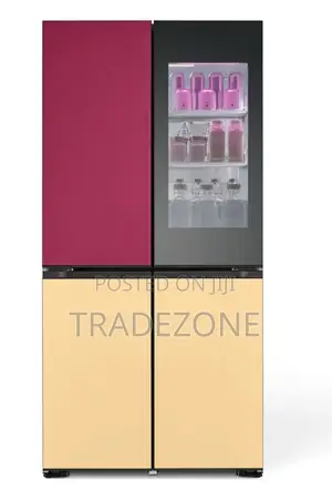 LG 617L Cross Door Refrigerator REF24FDMMB-A
