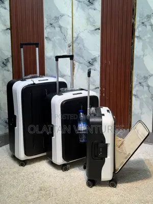 Set of 3 Rubber Luggage