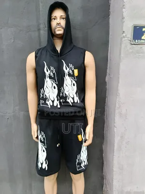 Hoodie Sleeveless and Short