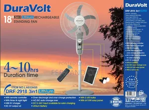Solar Standing Fan