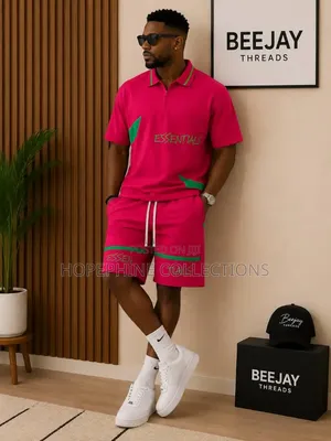 High Quality Luxury Up Down Short Set –