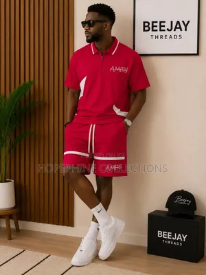 High Quality Luxury Up Down Short Set –
