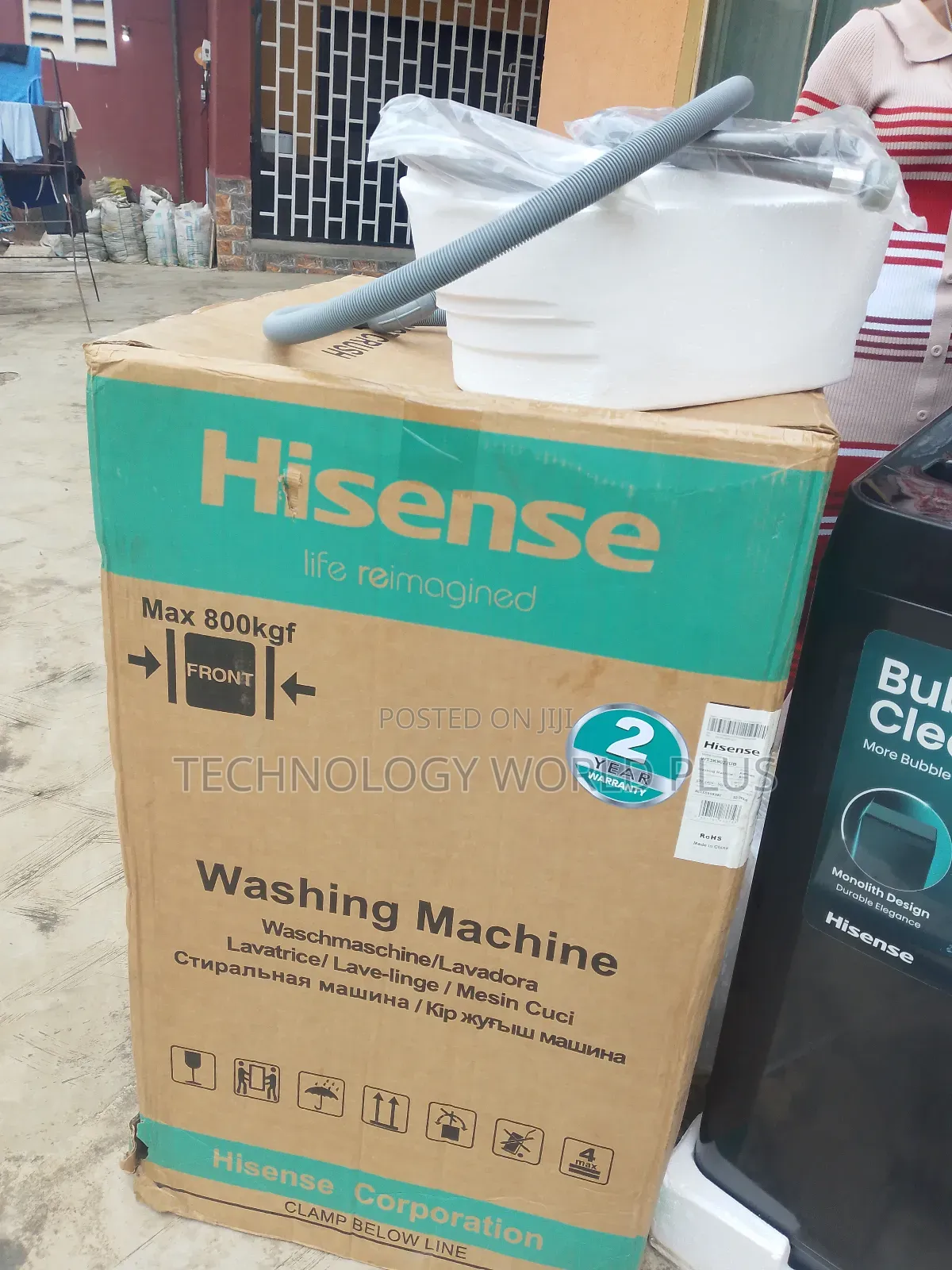 Hisense 9kg Automatic Top Loader Washing Machine - WT3k022UB