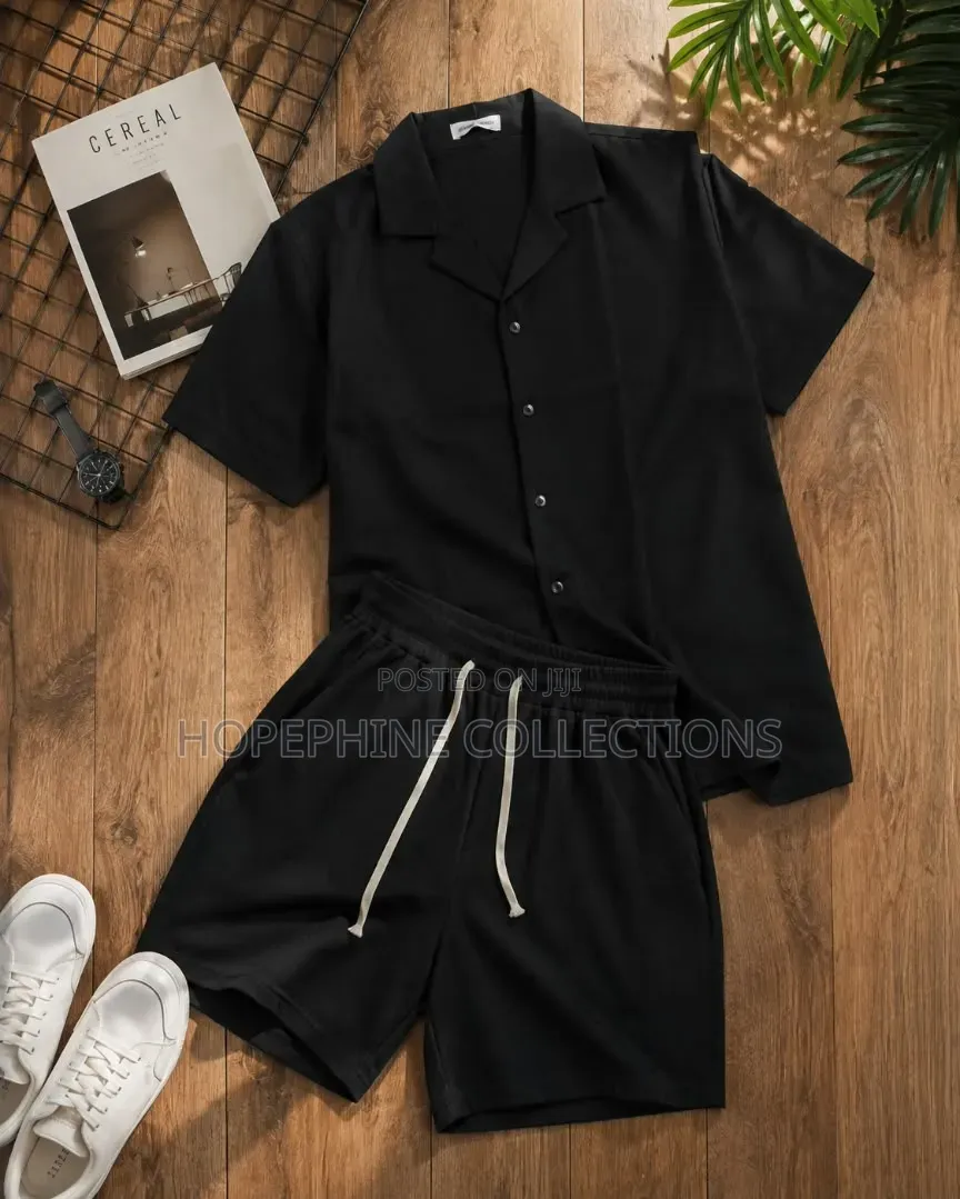 High Quality Luxury Up Down Short Set –
