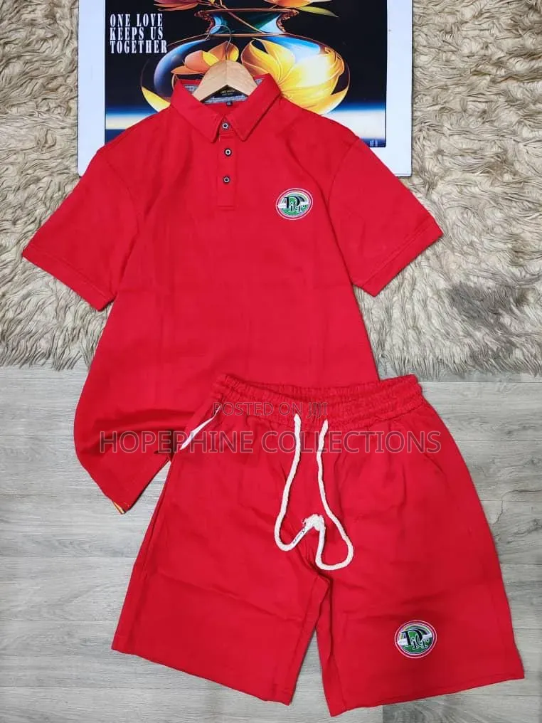 High Quality Luxury Up Down Short Set –