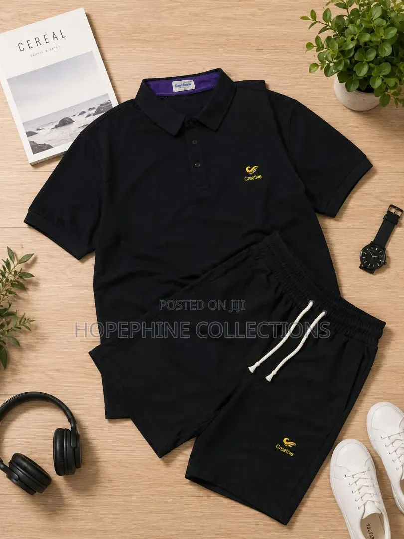 High Quality Luxury Up Down Short Set –