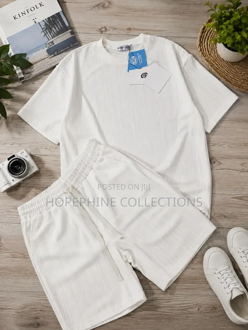 High Quality Luxury Up Down Short Set –