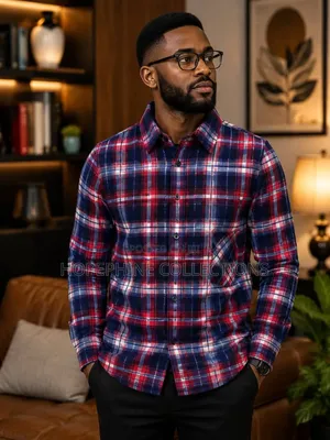High Quality Luxury Checkers Shirt Available