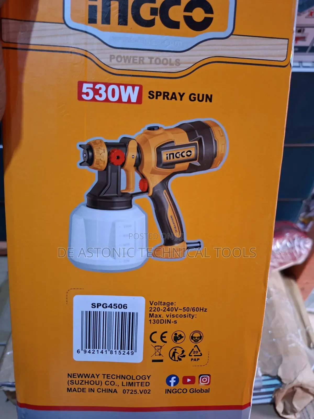 Ingco 530w Electric Spray Gun