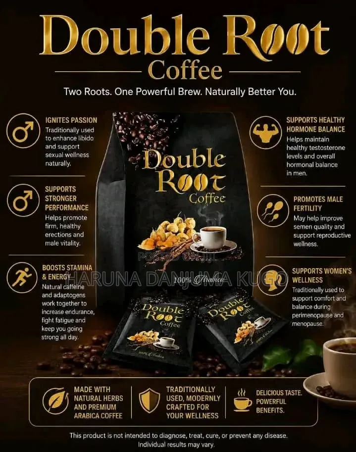 Premium Double Root Coffee | Sealed Authentic