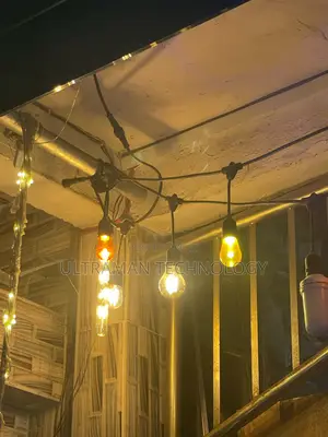 Vintage Industrial Pendant Lighting (20mtrs/ Can Contain 30 Bulbs)