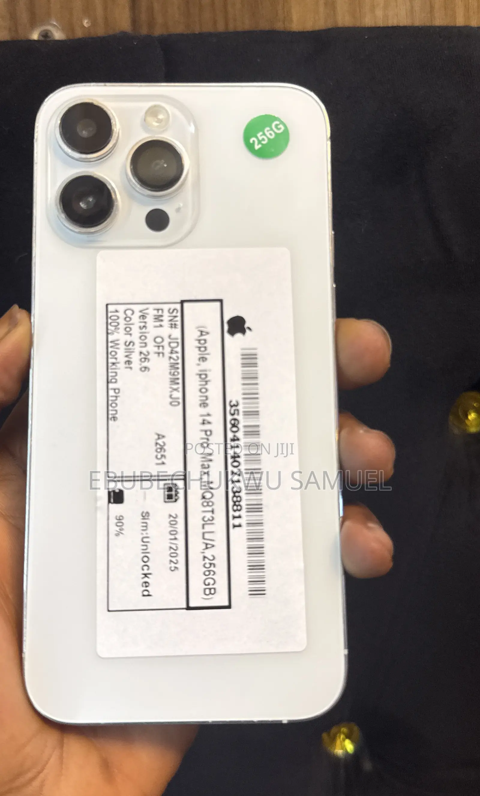 Apple iPhone 14 Pro Max 256 GB Silver