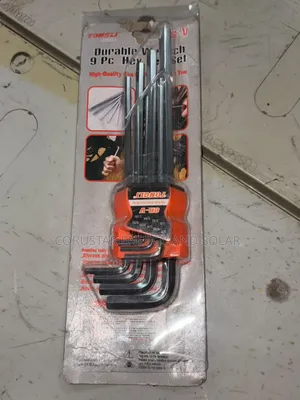 9pcs of Flat Allen Key Sets