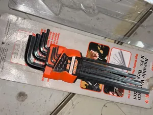 9pcs of Flat Allen Key Sets