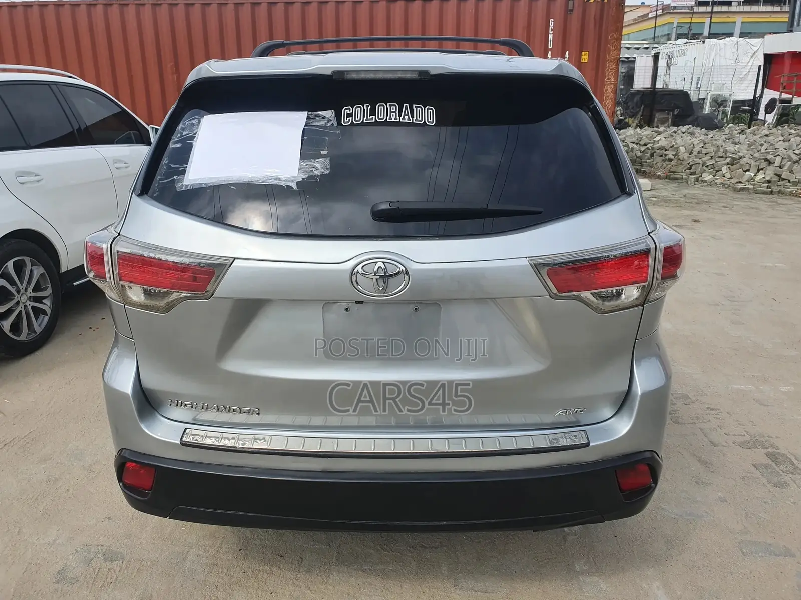 Toyota Highlander 2016 Silver