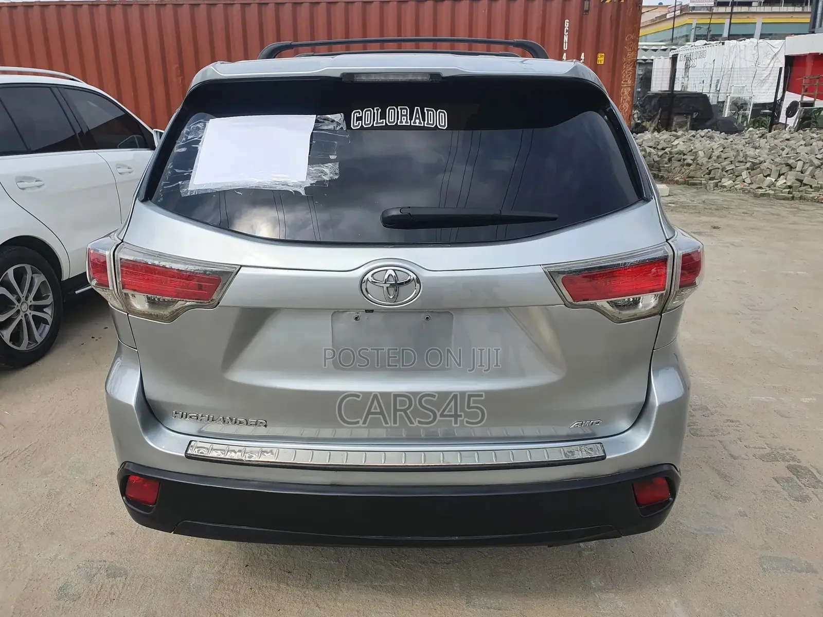 Toyota Highlander 2016 Silver
