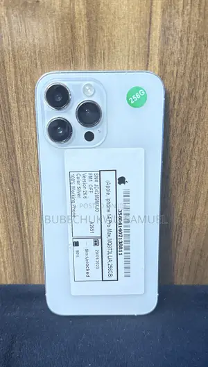 Apple iPhone 14 Pro Max 256 GB Silver
