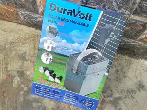 QUALITY DURAVOLT SRP1245 4 IN 1 Rechargeable Solar Backup for BLACKOUT